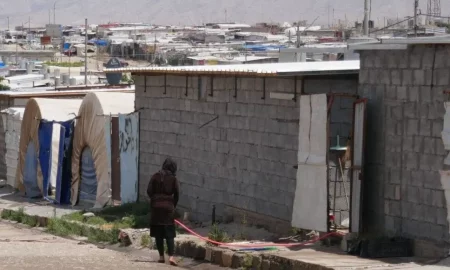 Лагерь для внутренне перемещенных лиц езидов в Северном Ираке (Источник: Томас фон дер Остен-Заккен)